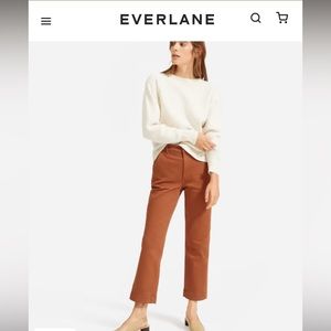 Everlane Straight Leg Crop Pants